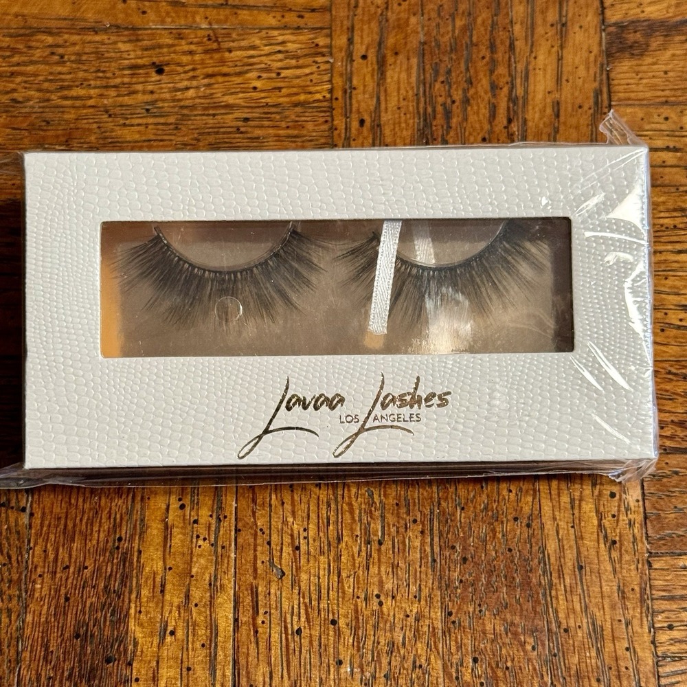 Lavaa Lashes CHARM Black Faux Mink Lashes 1 Pair - 15 Uses SEALED Eye Lashes